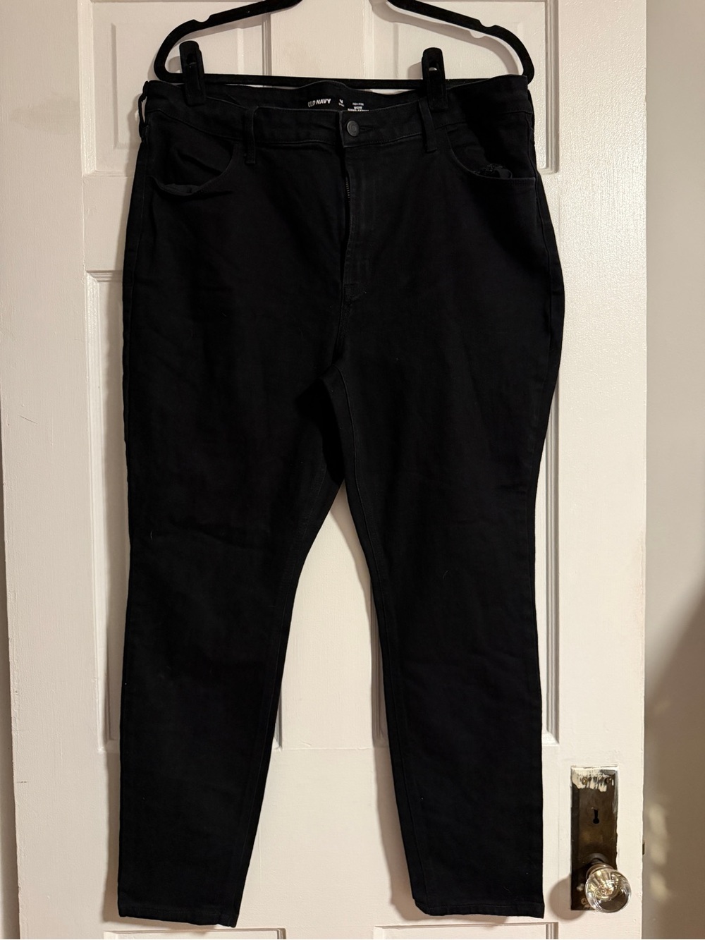 Black Jeans - high rise wow super-skinny jeans